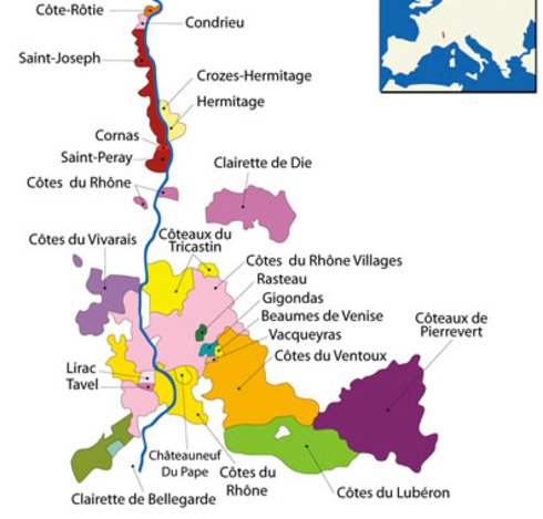 Rhone Wein gehören zu den beliebtesten Weinen Frankreichs, online bei Vinatis kaufen. 